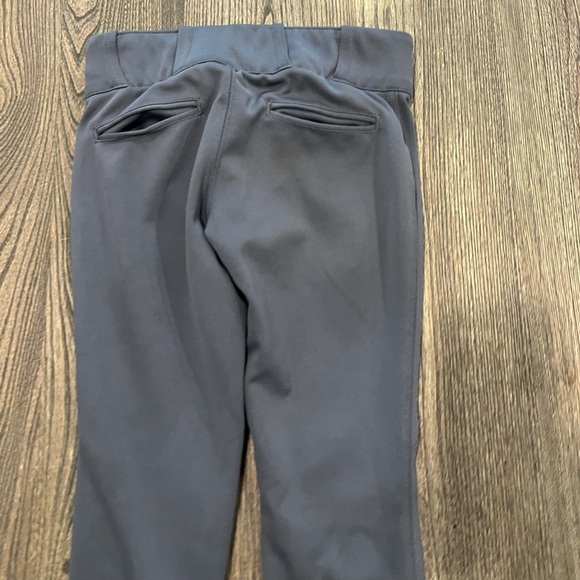 Champro Pants Baseball Pants Fast Pitch Flat Front Low Rise Gray Size Medium - Picture 2 of 7